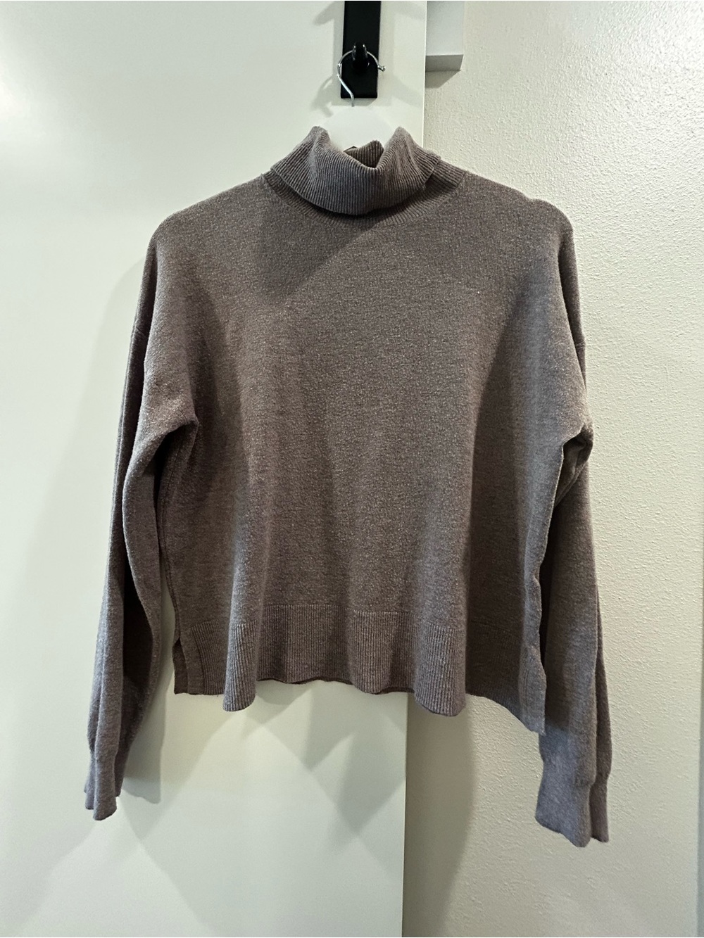 Dusty Lavender Turtleneck Sweater Size M